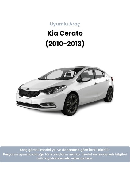 Kia Cerato Kampana Arka Fren Balatası (2010-2013)