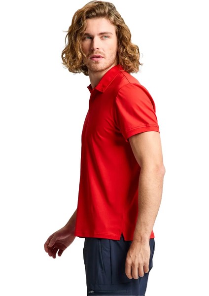 Tech Pıque Polo Ss Kırmızı Erkek Polo Tshirt fiyatları