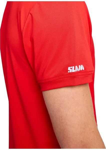 Tech Pıque Polo Ss Kırmızı Erkek Polo Tshirt fırsatları