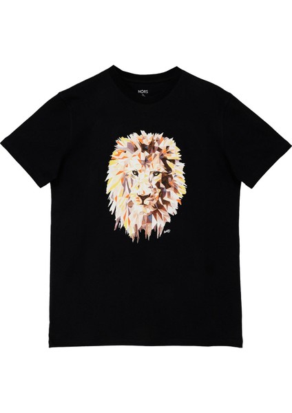 Roar Lion Regular Tshirt Siyah