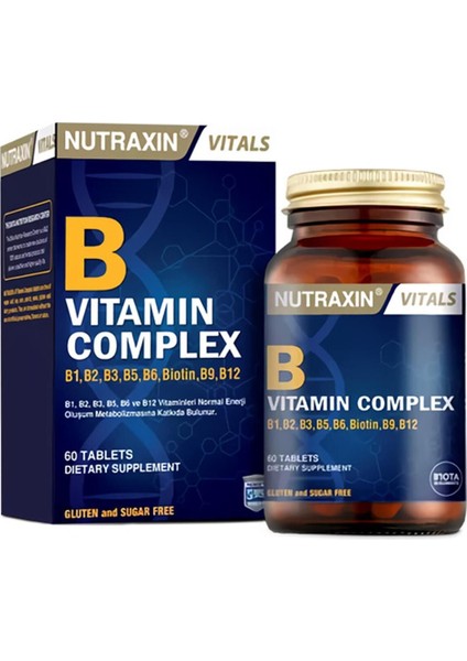 B Vitamin Complex 60 Tablet