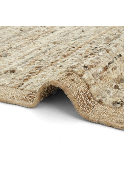 Wool 01 Multi Natural Halı Jüt Halı Yolluk El Dokuma Jüt Kilim Hasır Halı Bohem El Halısı Yün Halı