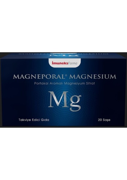 Magneporal Magnezyum 20 Saşe