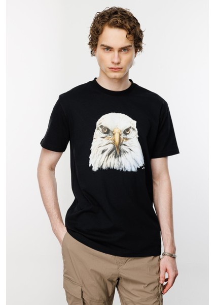 King Of The Birds Regular Tshirt - Siyah modelleri