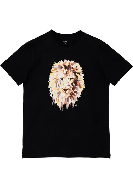 Roar Lion Regular Tshirt - Siyah