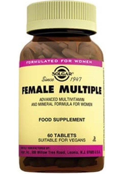 Female Multiple 60 Tablet fiyatları