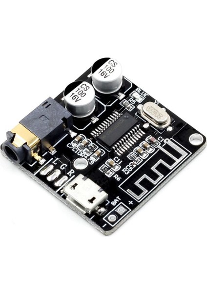 Bluetooth 5.0 Ses Müzik Alıcı Modülü Devre Kartı 5V Alıcı - Bluetooth Ses ve Müzik Alıcı Modülü