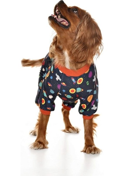 Küçük ve Orta Irk Köpek Pijama Tulum Vanya Köpek Kıyafeti