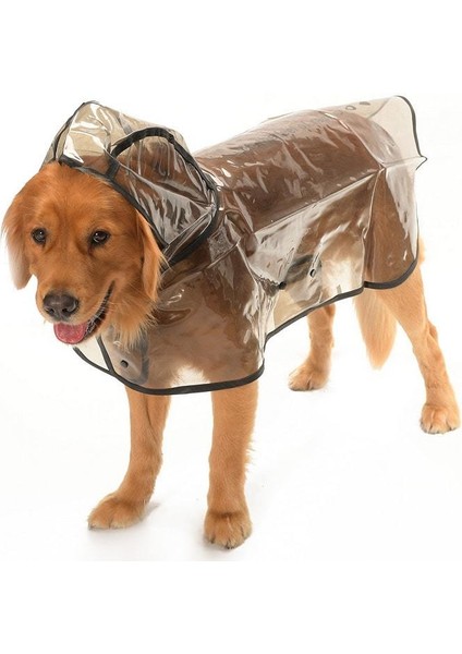 Köpek Büyük Irk Yağmurluk Otso Şeffaf Siyah fırsatları