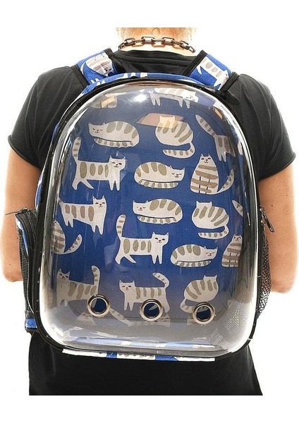 Köpek & Kedi Taşıma Sırt Çantası Sassy 42X16X34