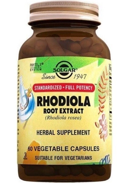 Rhodiola Root 60 Kapsül