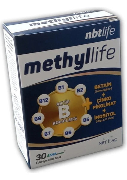 Nbt Life Methyllife 30 Kapsül