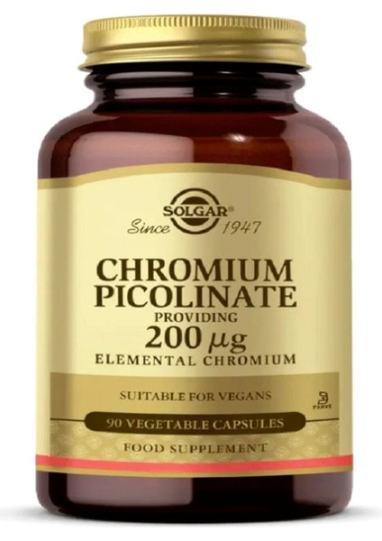 Chromium Picolinate 90 Kapsül