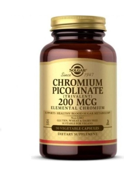 Chromium Picolinate 90 Kapsül