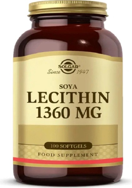 Lecithin 1360 Mg 100 Tablet modelleri