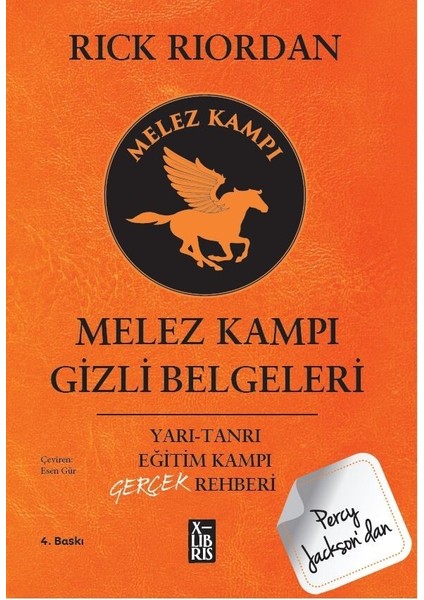 Percy Jackson- Melez Kampı Gizli Belgeleri - Rick Riordian