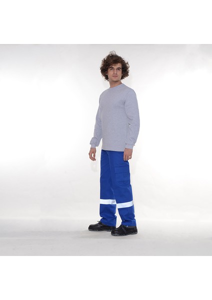 Kargo Pantolon 16/12 Gabardin Reflektörlü Sax