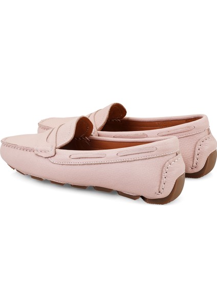 Carmen Pudra Kadın Deri Loafer fırsatları