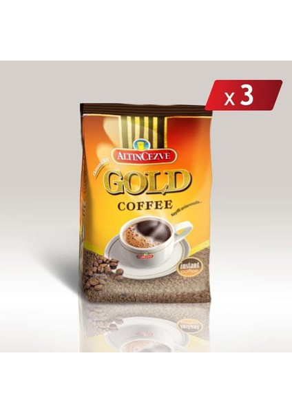 Gold Hazır Kahve 500 gr - 3lü Paket