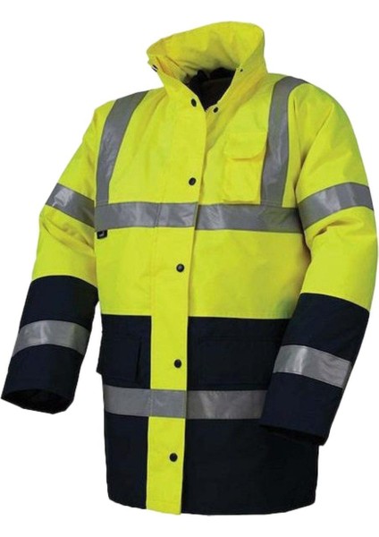 Reflektörlü Parka Çift Renkli Hamburg