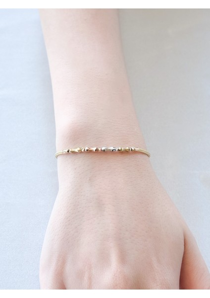 Altın Dorika Hasır Bileklik modelleri