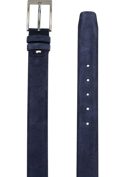 Keanu Lacivert Erkek Spor Deri Kemer fiyatları