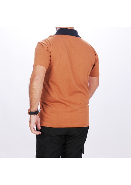 Polo Yaka Tişört Kahve-Lacivert Yakalı modelleri