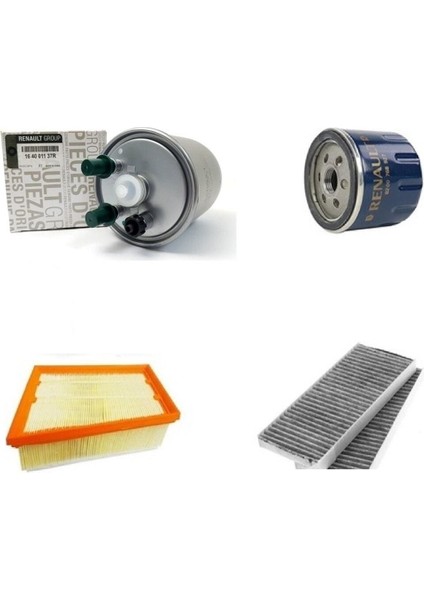 Latitude 1.5 Dci Uyumlu Filtre Bakım Seti Orjinal