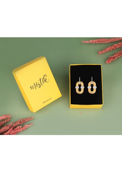 Ince Ataç - Paperclip - 14 Ayar Gerçek Altın Zincir Kolye - Kalınlık 2.15 mm (585 Damgalı)