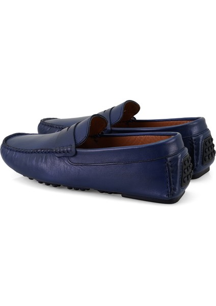 Dareau Lacivert Erkek Deri Loafer