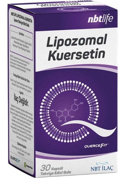 Nbt Life Lipozomal Kuersetin 30 Kapsül