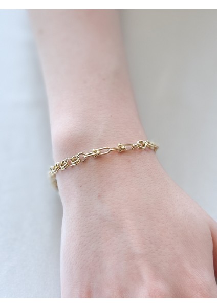 Altın Ataç Halka Bileklik modelleri