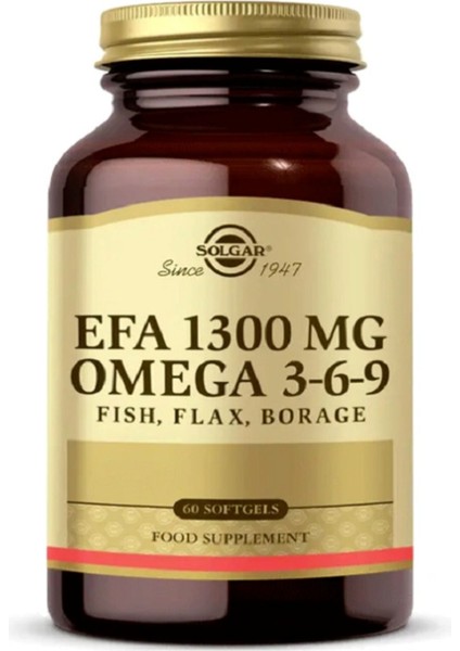 Efa 1300 Mg Omega 3-6-9 60 Kapsul