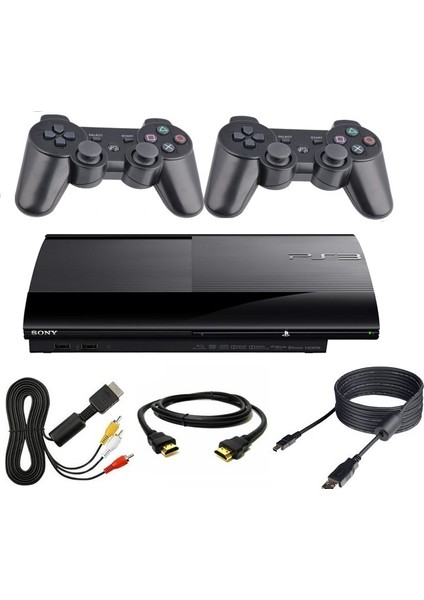 Süper Mariolu Ps3 Süper Slim Kasa 500 Gb2 Kollu Yenilenmiş Garantili Dreamlandgameshop