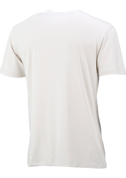 Erkek V Yaka Standart Fit Krem T-Shirt fırsatları