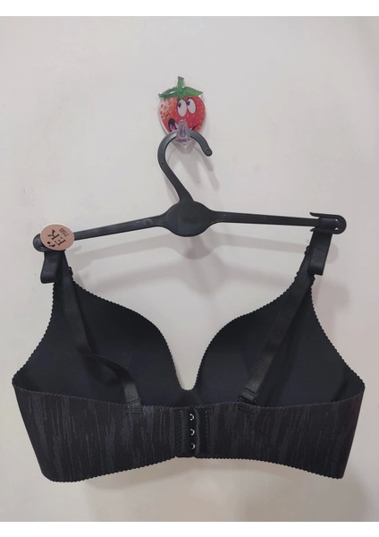 Lazer Kesim Balensiz Tam Destekli Siyah Sütyen 675 fiyatları