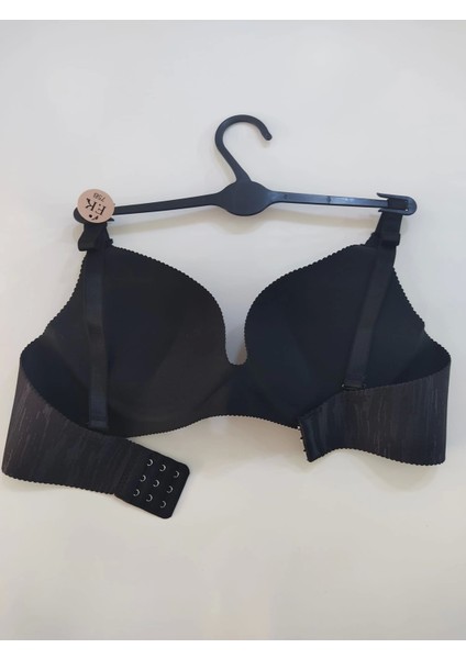 Lazer Kesim Balensiz Tam Destekli Siyah Sütyen 675 modelleri