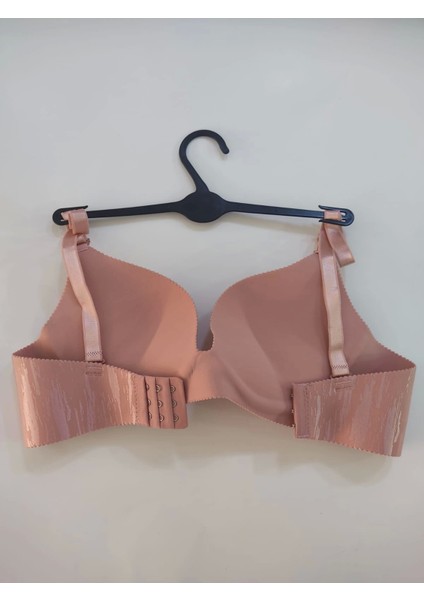 Lazer Kesim Balensiz Tam Destekli Gül Kurusu Sütyen 675 modelleri