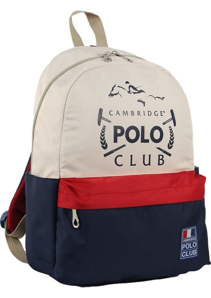 Cambridge Polo Club 2024 Koleksiyonu Old Fashioned Unisex Sırt Çantası