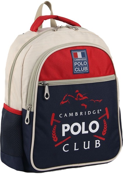 Cambridge Polo Club 2024 Koleksiyonu Old Fashioned Unisex Çocuk Ilkokul Çantası