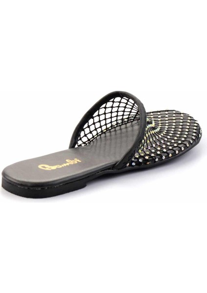 Siyah File Kadın Terlik K04012003022 fırsatları