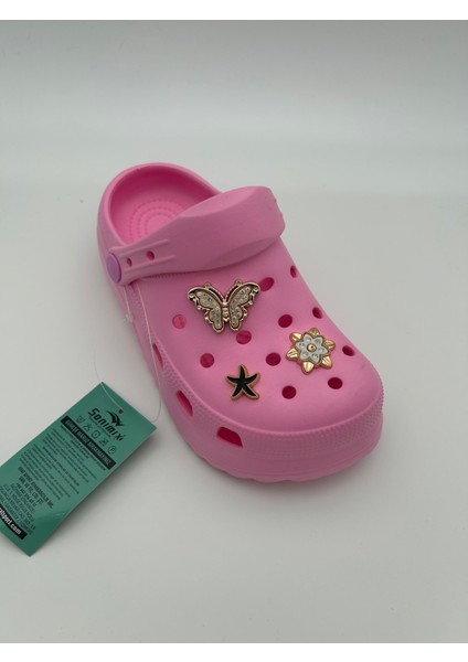 Çocuk Yüksek Taban Süslü Terlik modelleri