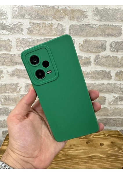 Xiaomi Redmi Note 12 Pro 5g Lansman Kamera Korumalı Içi Kadife Yumuşak Silikon Mara Kılıf