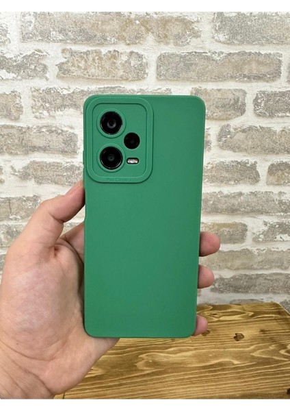 Xiaomi Redmi Note 12 Pro 5g Lansman Kamera Korumalı Içi Kadife Yumuşak Silikon Mara Kılıf