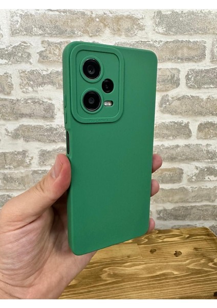 Xiaomi Redmi Note 12 Pro 5g Lansman Kamera Korumalı Içi Kadife Yumuşak Silikon Mara Kılıf