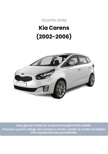 Kia Carens Ön Fren Balatası (2002-2006) Muadil