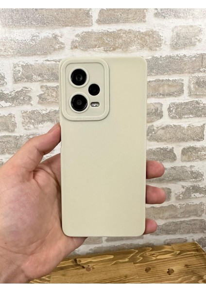 Vip Case Xiaomi Redmi Note 12 Pro 5g Lansman Kamera Korumalı Içi Kadife Yumuşak Silikon Mara Kılıf