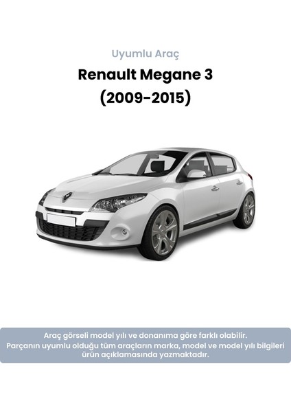 Renault Megane 3 Otomatik El Frenli Arka Fren Balatası (2009-2015) fiyatları