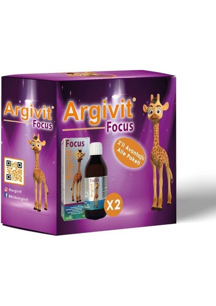 Focus Şurup 150 ml 2'li lı Aile Paketi