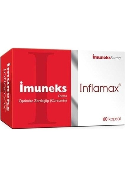 Inflamax Optimize Zerdeçöp Curcumin 60 Kapsül